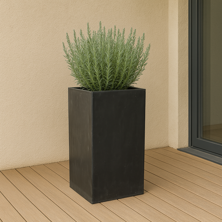 Natūralaus plieno vazonas | Steelart