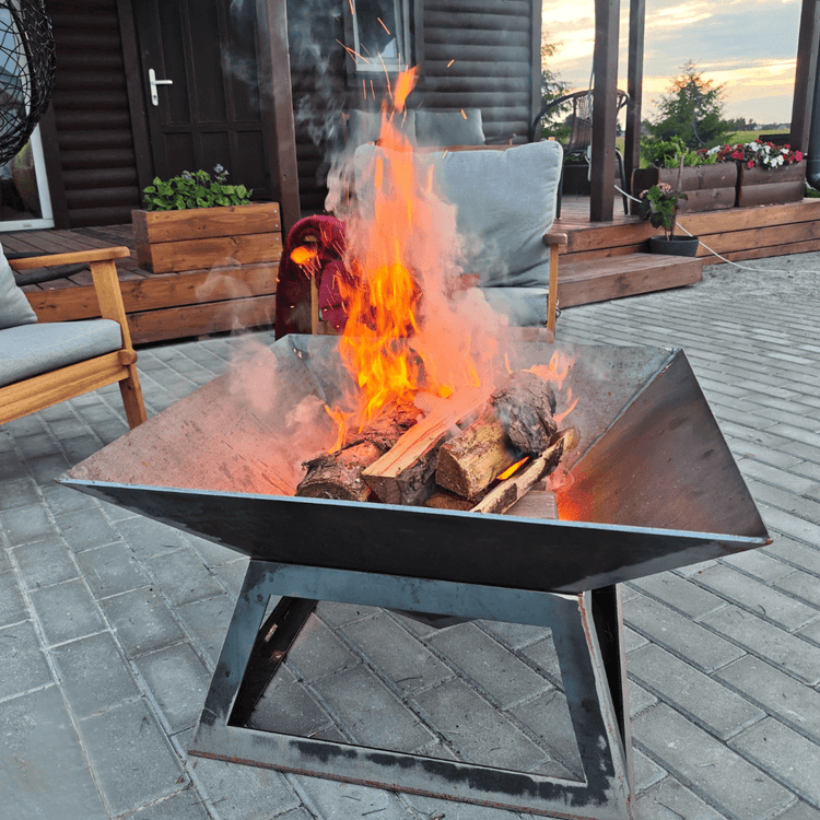 Lauko židinys - ugniakuras HARMONY