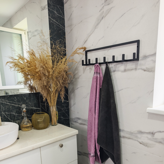 Metalinė kabykla vonios kambaryje Steelart