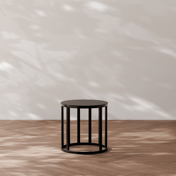 Apskritas staliukas LINE BALANCE |Steelart