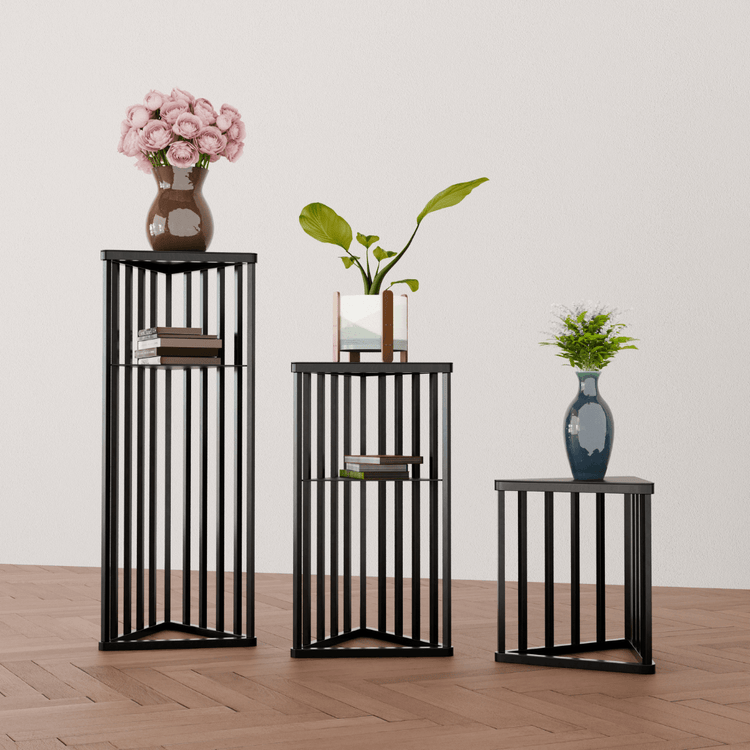 Trikampis staliukas LINE HARMONY | Steelart