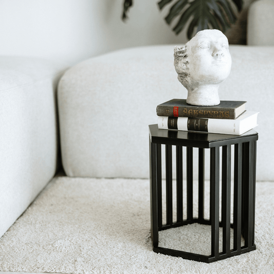 Šešiakampis staliukas LINE PEACE | Steelart