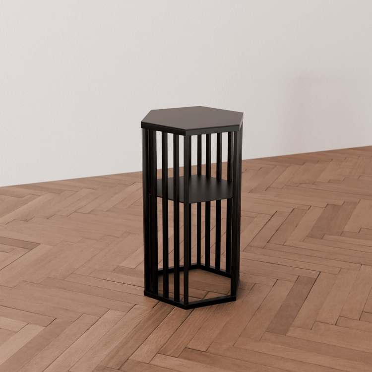 Šešiakampis staliukas LINE PEACE | Steelart