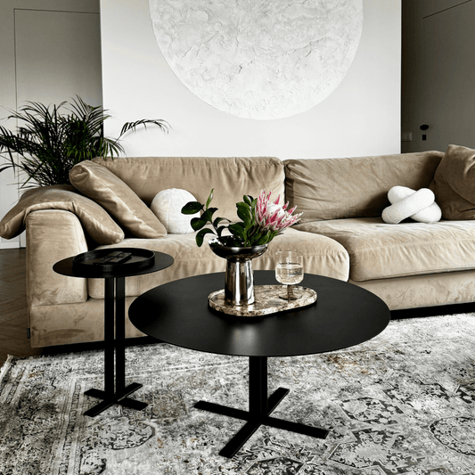 Metaliniai kavos staliukai DUO